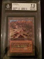 Plateau - Beta - BGS 7.5 (8.5, 8.5, 6.5, 8.5) MTG Magic